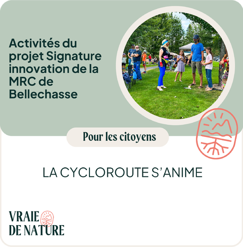 La Cycloroute s'anime